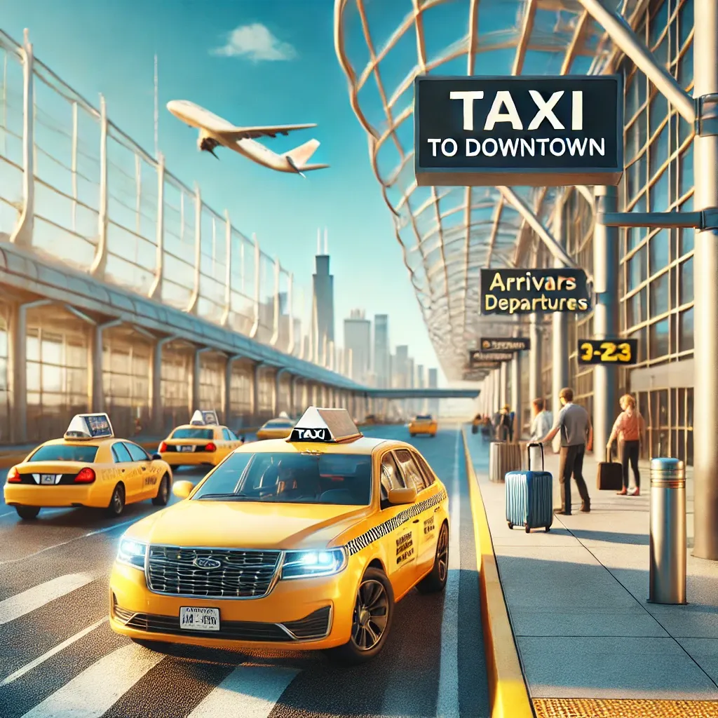 chicago taxi rates from o'hare