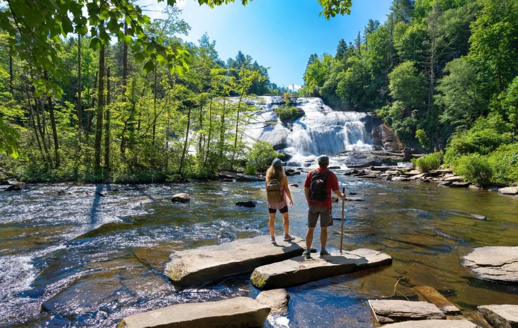 Dupont State Forest, near Asheville, North Carolina, USA