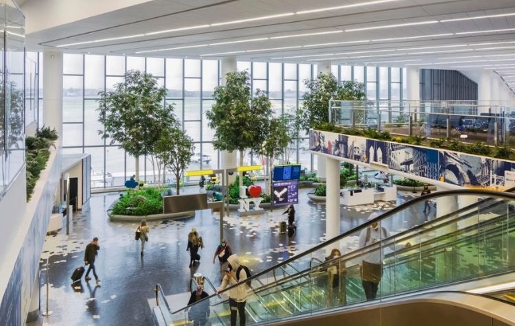 Inside LaGuardia Airport